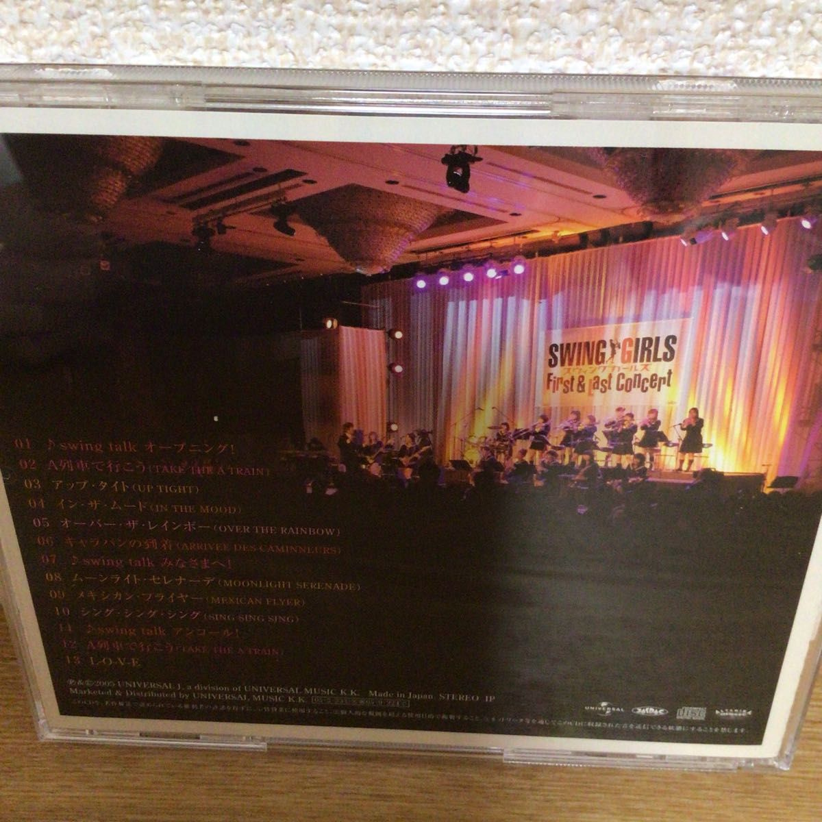  【スウィングガールズ】3作品セット①スペシャルエディション DVD ②ファースト&ラストコンサート DVD ③LIVE!！ CD