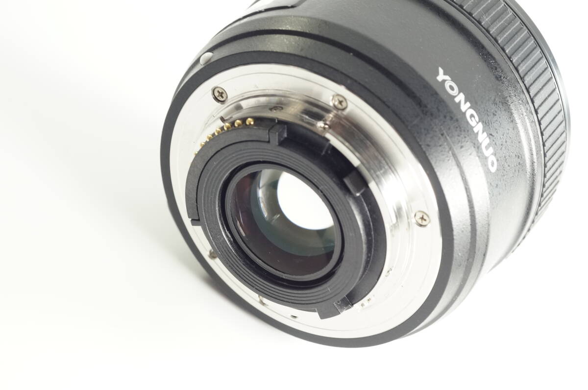 PH067『キレイ』YONGNUO Nikon YN50mm F1.8N 単焦点レンズ ニコン Fマウント FX フルサイズ対応 ヨンヌオ 単焦点レンズ 8370-3-30の画像3
