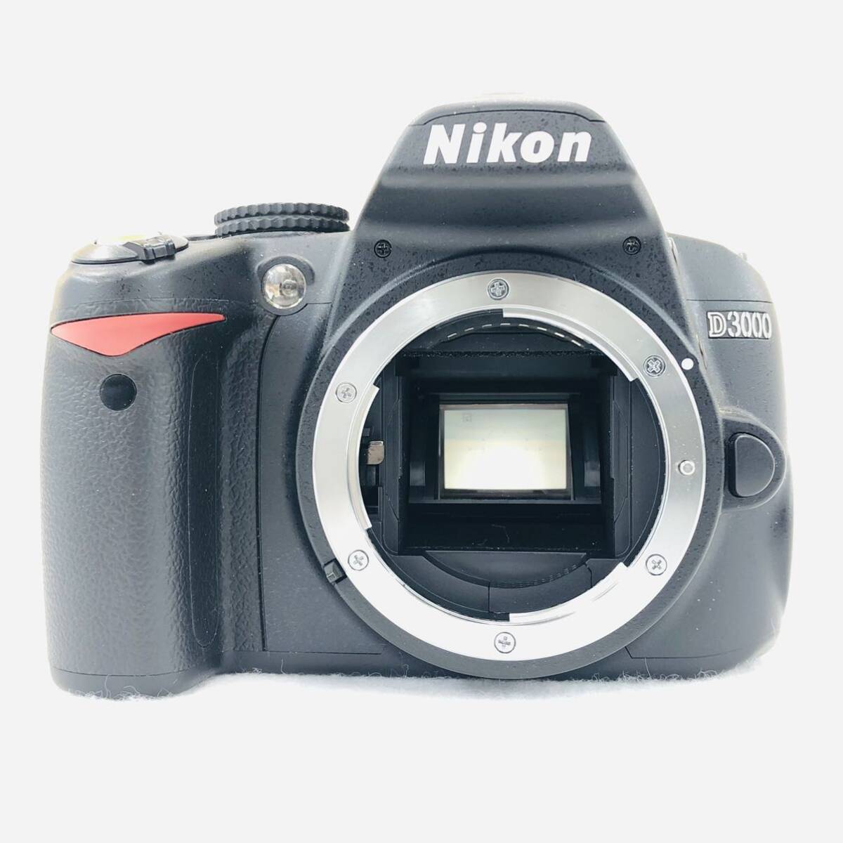 Nikon D3000 ボディ＋レンズ 2点 DX VR AF-S NIKKOR 18-55mm 1:3.5-5.6G , 55-200mm 1:4-5.6G ED セット品 M2_画像3