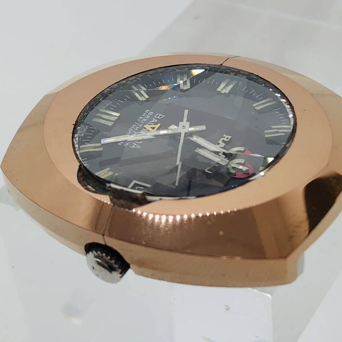 RADO ラドー BALBOA バルボア BREITHORN デイト カットガラス フェイスのみ 不動 C5の画像2