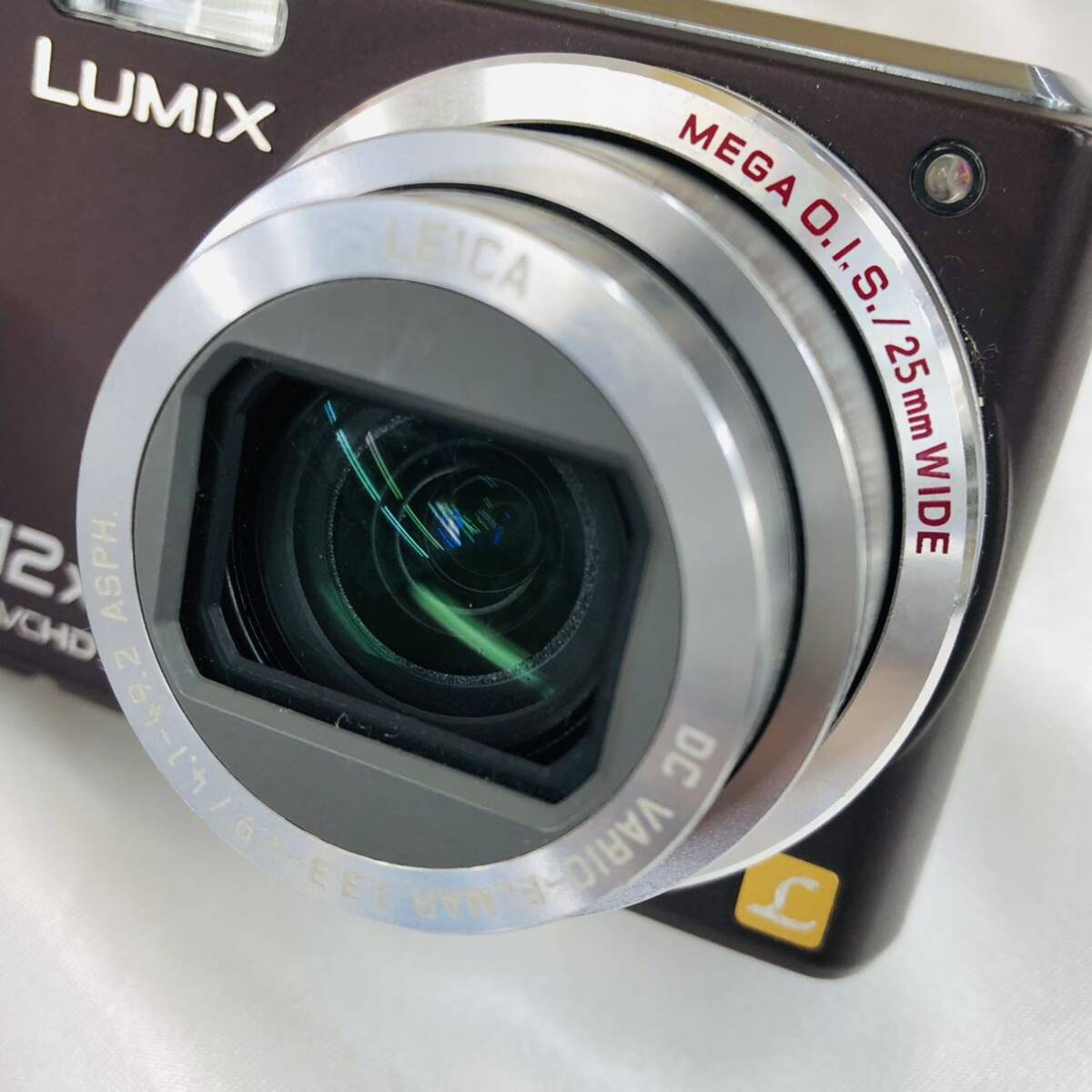 Panasonic Lumix DMC-TZ7 通電ok バッテリー,アダプタ付き C4の画像7