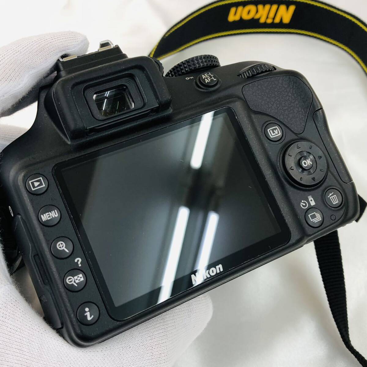 Nikon D3400 ボディ＋レンズ AF-P DX NIKKOR 18-55mm 1:3.5-5.6G VR セット品 C3の画像7