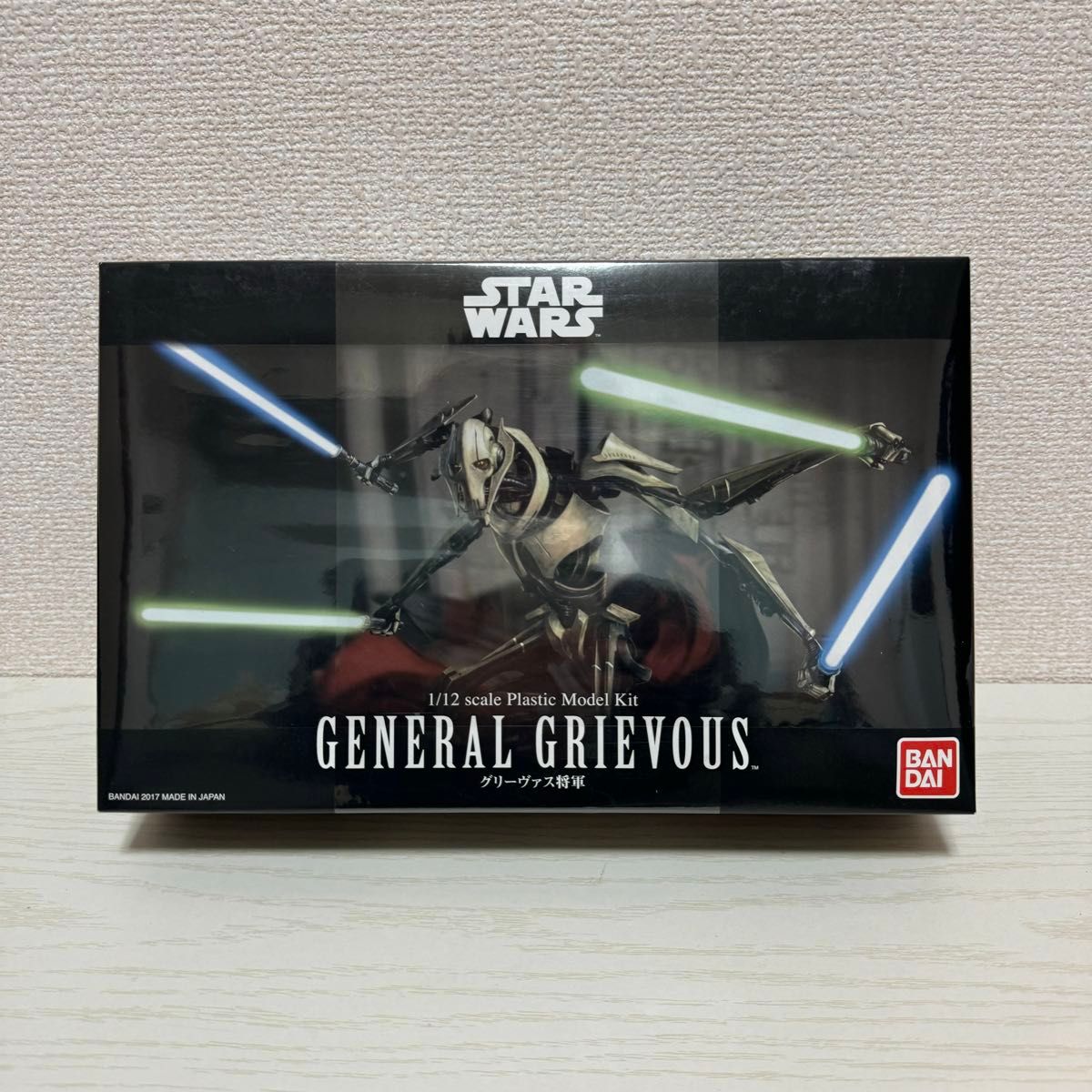 スターウォーズ  グリーヴァス将軍 バンダイ プラモデル 1/12スケール STAR WARS  BANDAI 新品未開封