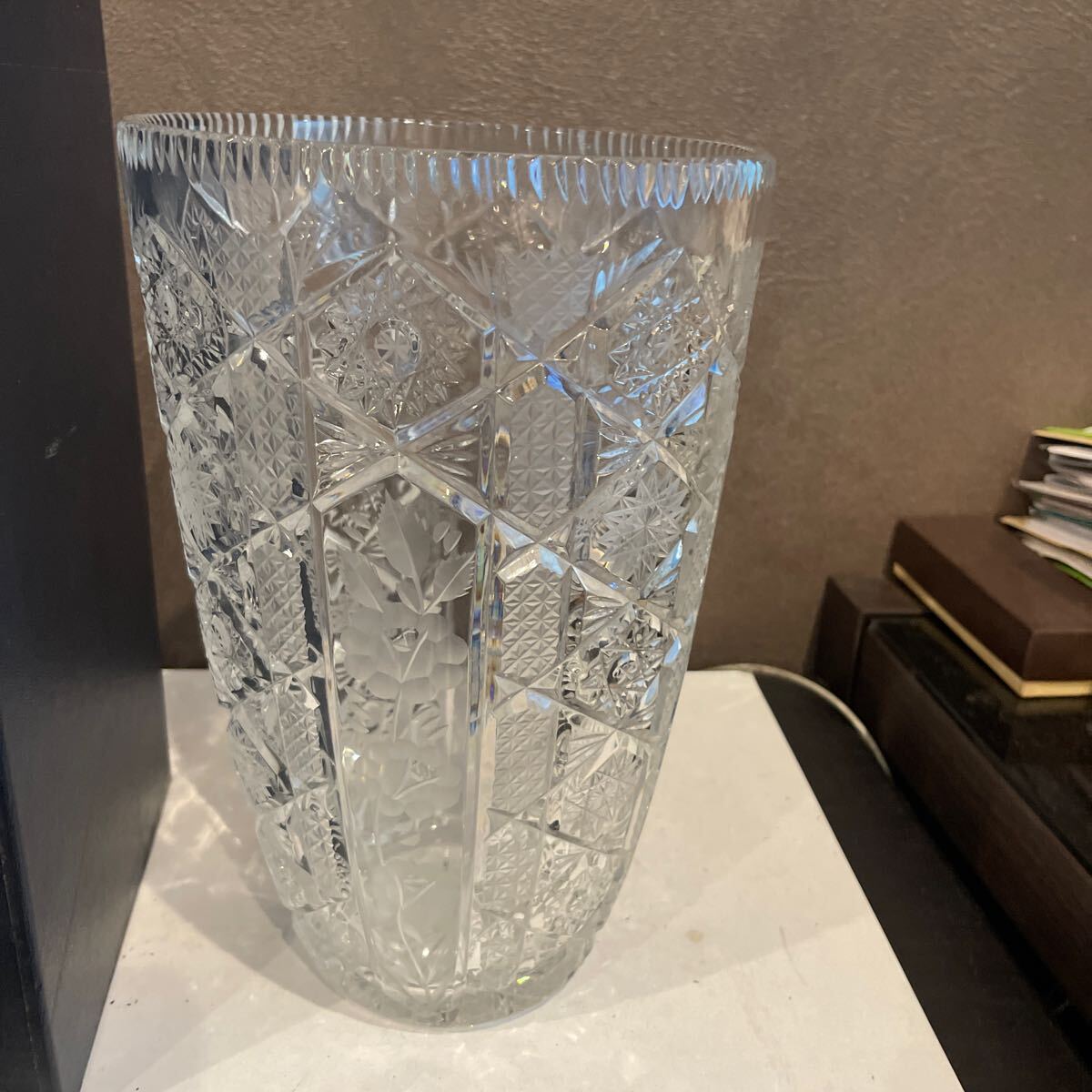  crystal стекло ваза 