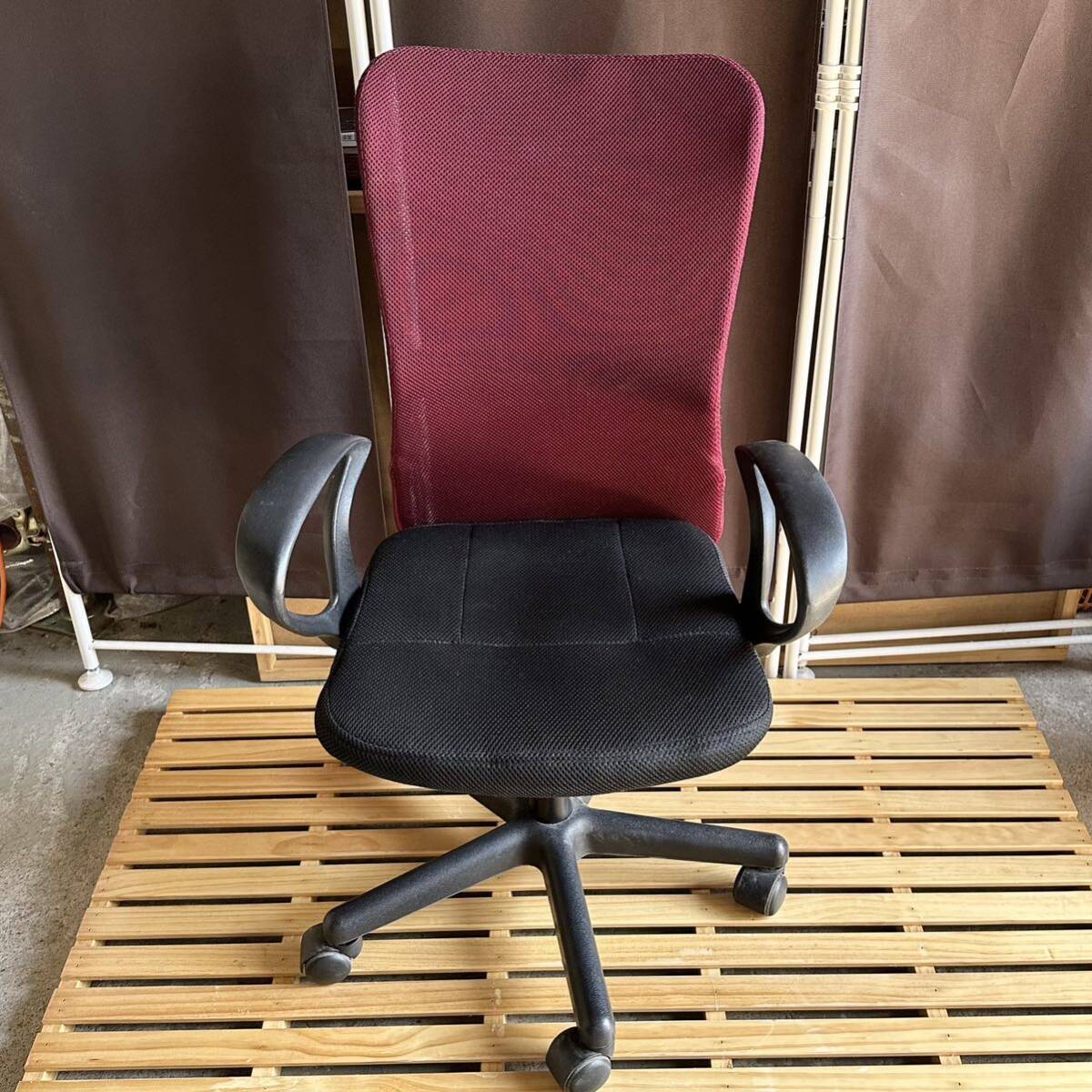 F ● ■ Сетчатовое кресло/офисное кресло/высокий задний стул/с регулировкой подлокотника/высоты
