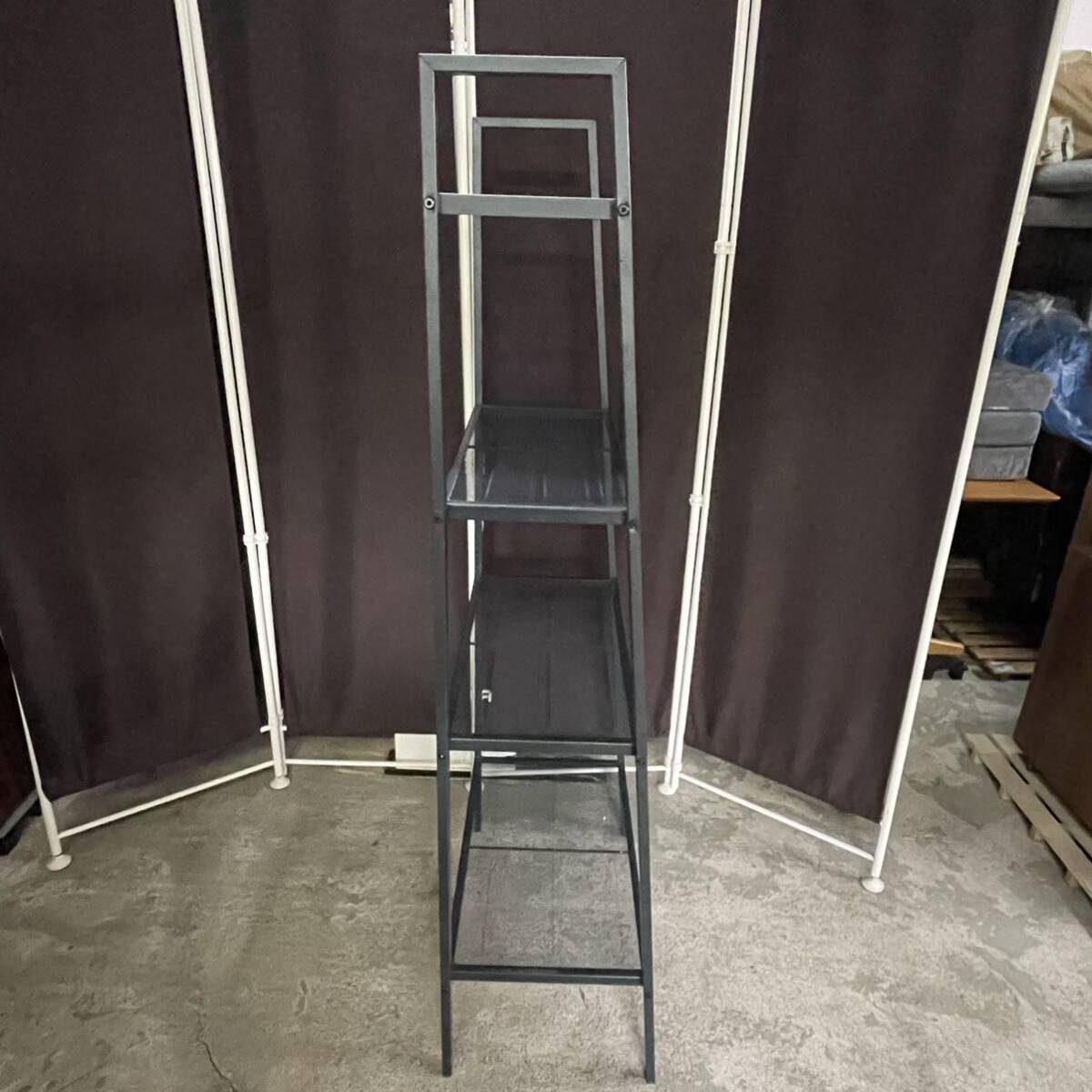 IKEA】LERBERG レールベリ シェルフユニット, ダークグレー IKEA】LERBERG レールベリ シェルフユニット, ダークグレー