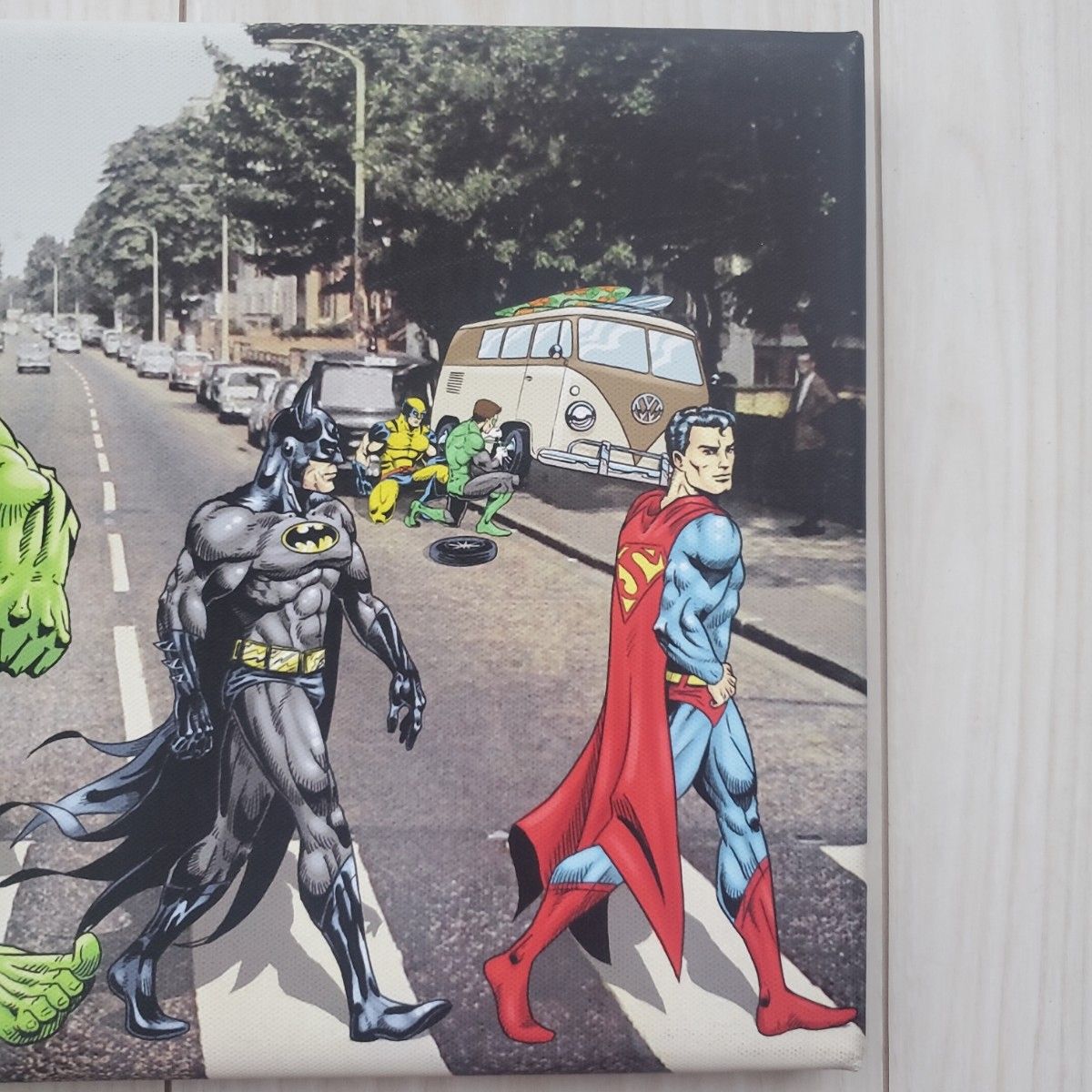 Abbey Road アビーロード Marvel マーベル 絵 キャンバス