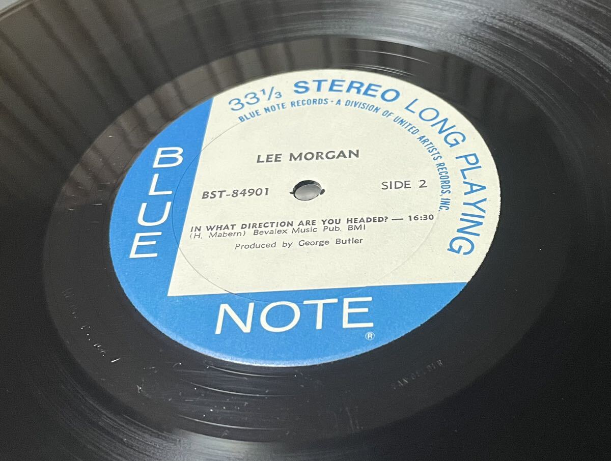 送料込みBlueNoto BST-84901 LEE MORGAN (Last Album) 二枚組/レアタイトル/ダブルジャケ UAレーベルオリジナル盤 4面VANGELDER刻印有り_画像7
