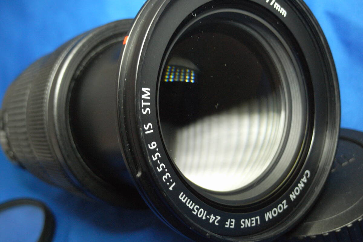 CANON キヤノン EF 24-105mm F3.5-5.6 IS STM　送料込 ズーム　AF はOK 手ぶれ補正はNG 現状渡し　JUNK ジャンク_画像2