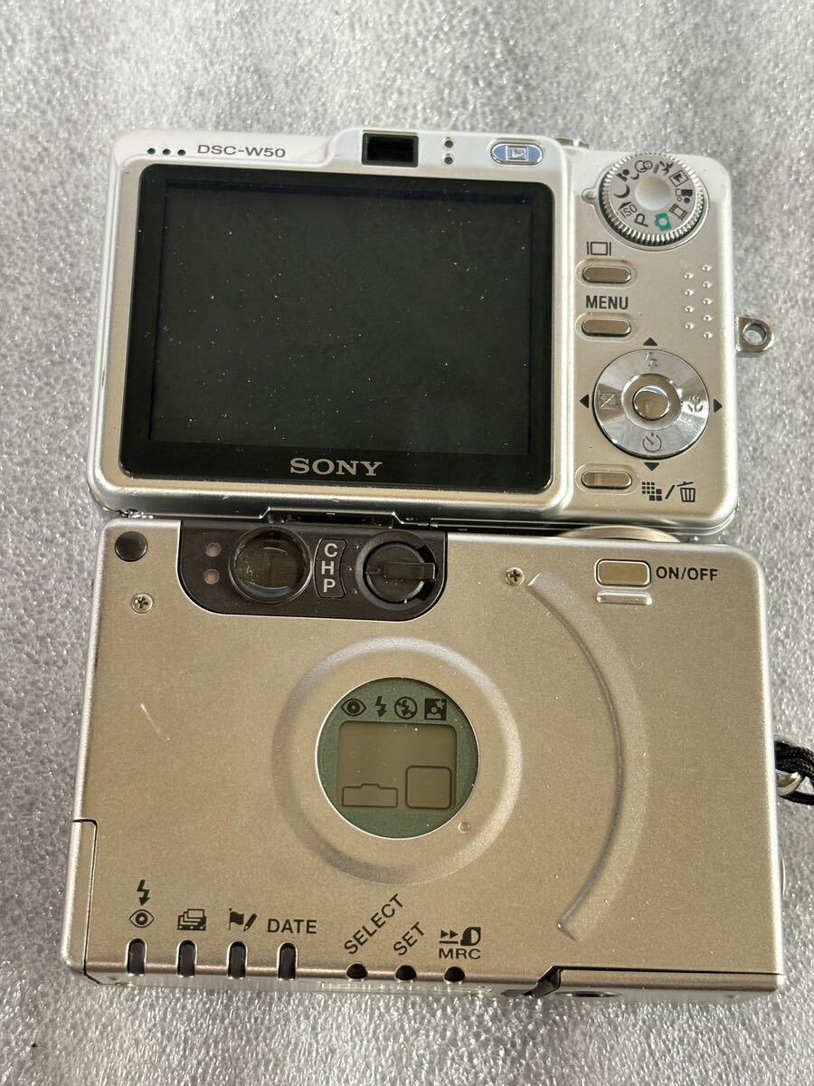 SONY Canon 2点まとめてデジタルカメラ IXY 動作未確認_画像2