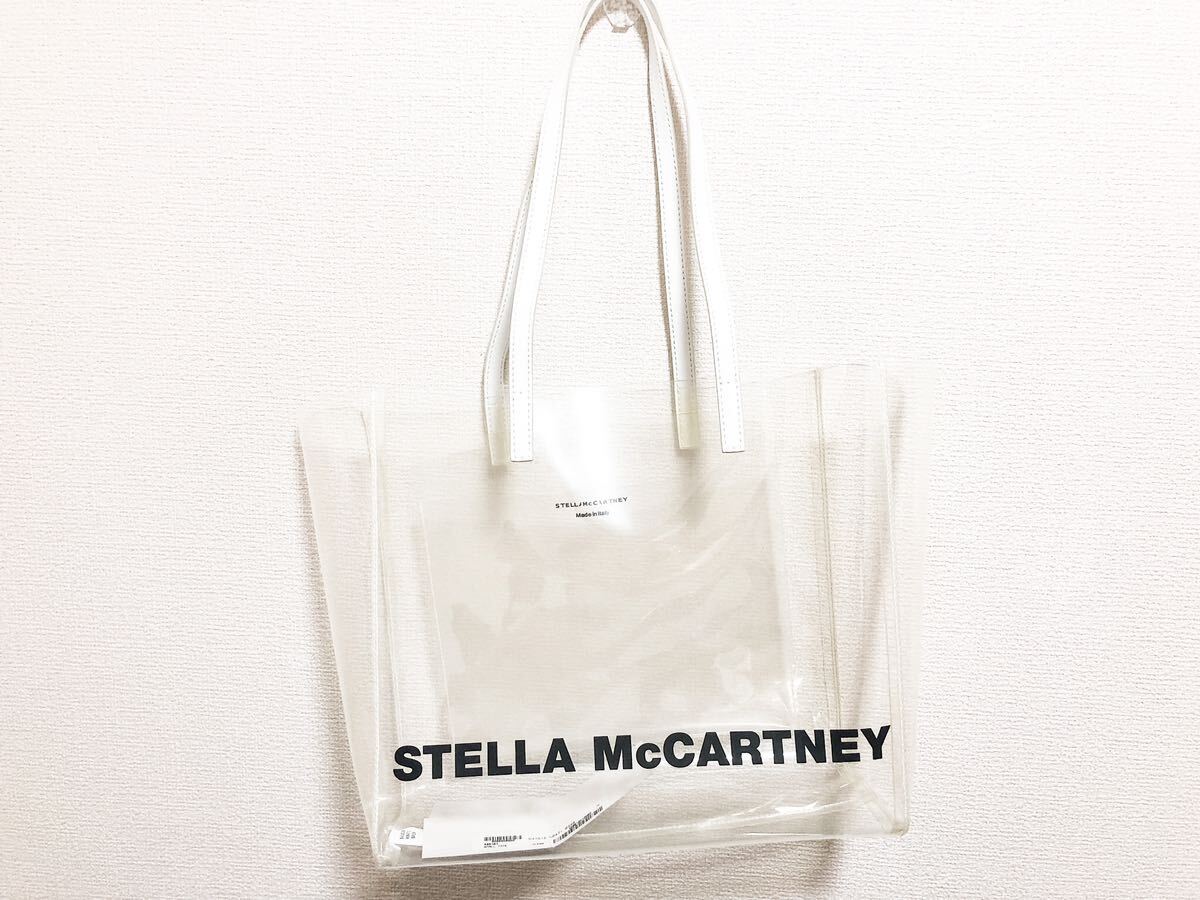 【新品/正規】Stella McCartneyクリアトートバッグの画像1