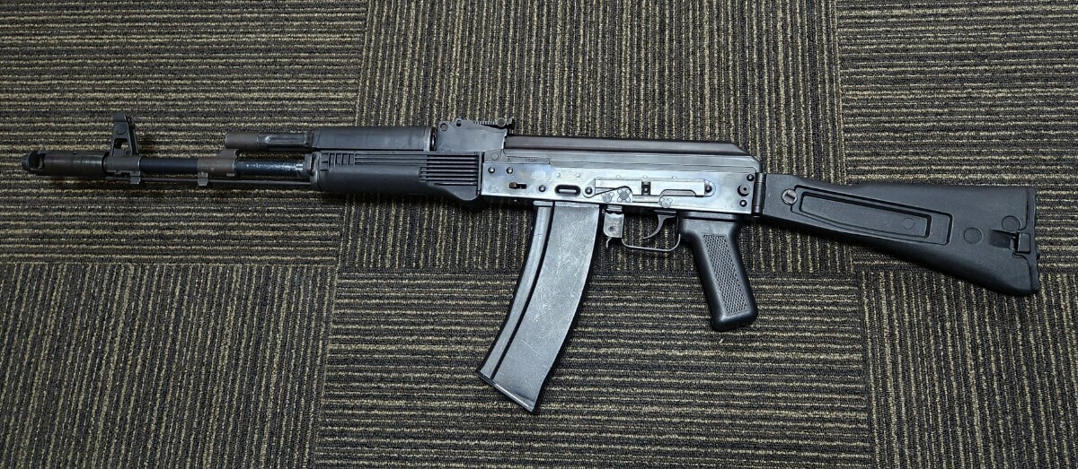 GKH AK74M GBB ガスガン ロシア軍 ソ連 ライフル エアガン サバゲー 装備 AK レール付きトップカバー換装済 の画像2