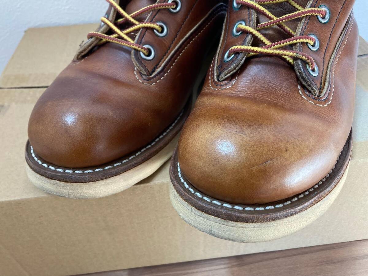 RED WING 2904 линия man Red Wing простой tu ботинки Vintage America производства 9 дюймовый 27cm