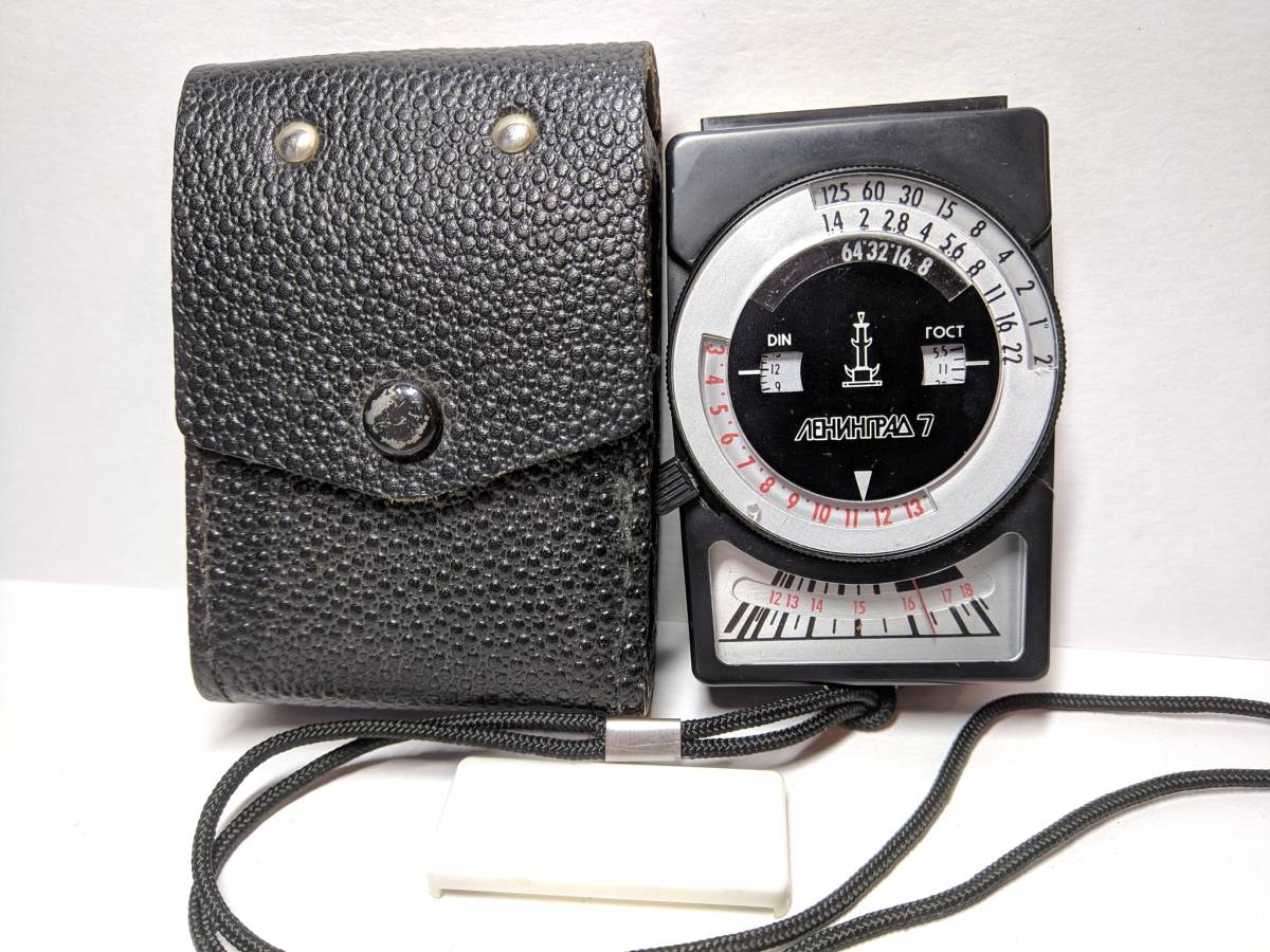  almost new goods. Russia light meter Leningrad-7re person gla-7 #51X