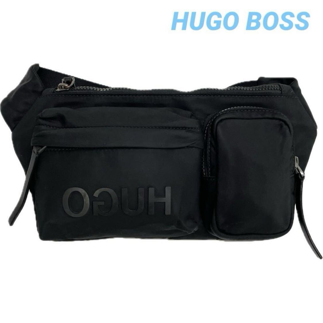 HUGO BOSS ヒューゴボス ウエストポーチ ボディバッグ B9006の画像1