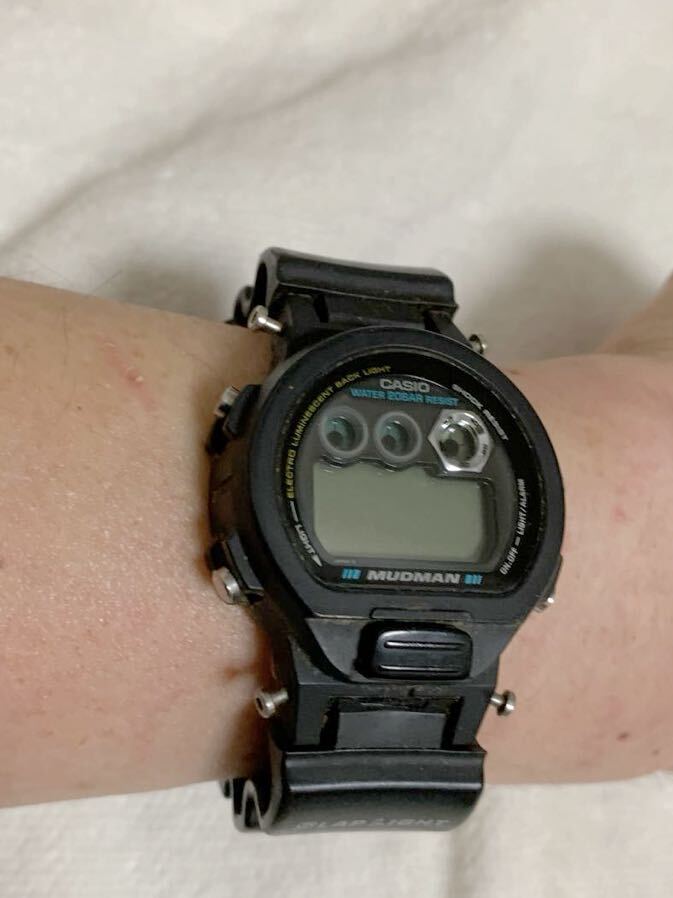 CASIO 腕時計 ブラック 中古 電池要交換_画像6