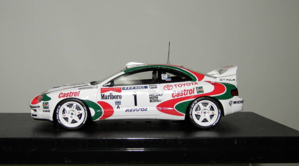 イグニッションモデル IG0063 1/43 Toyota Celica GT-Four (#1) 1995 Catalunyaの画像2