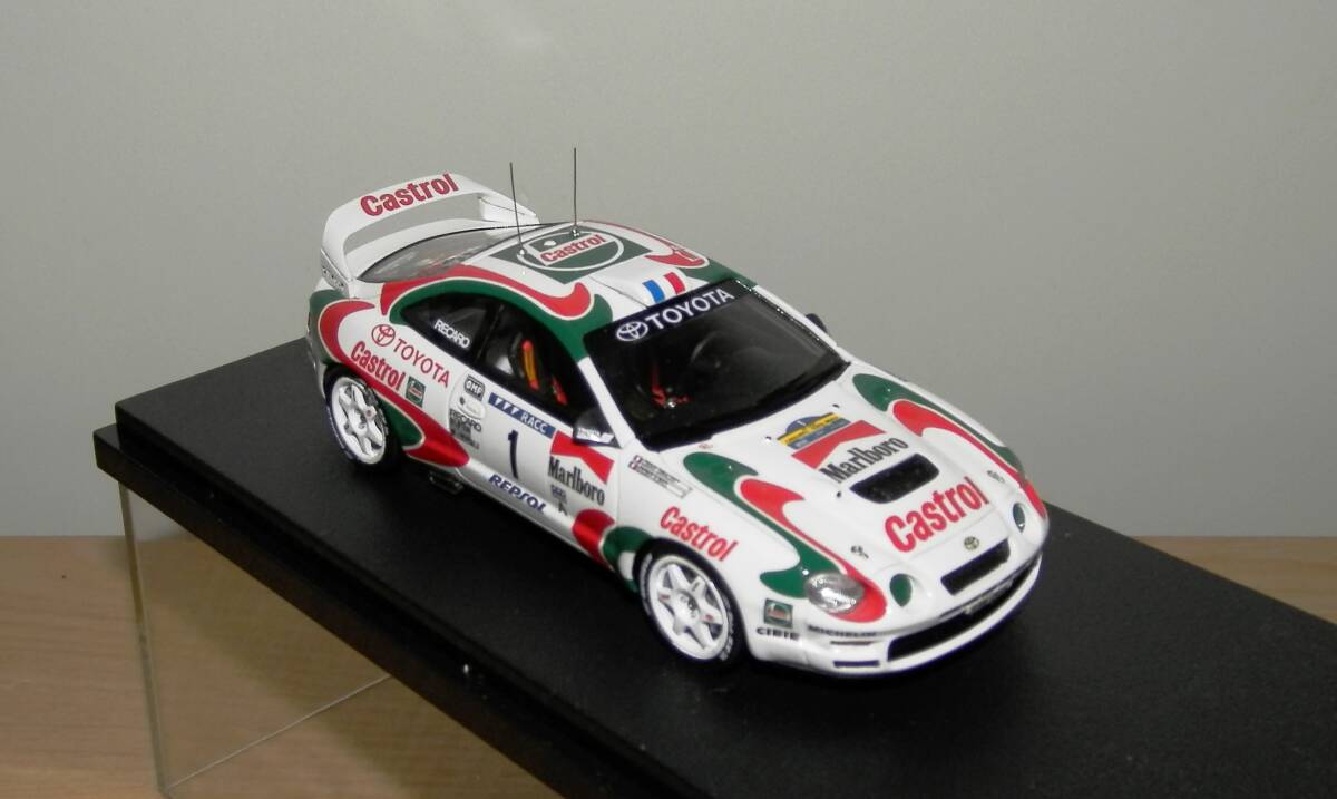 イグニッションモデル IG0063 1/43 Toyota Celica GT-Four (#1) 1995 Catalunyaの画像4