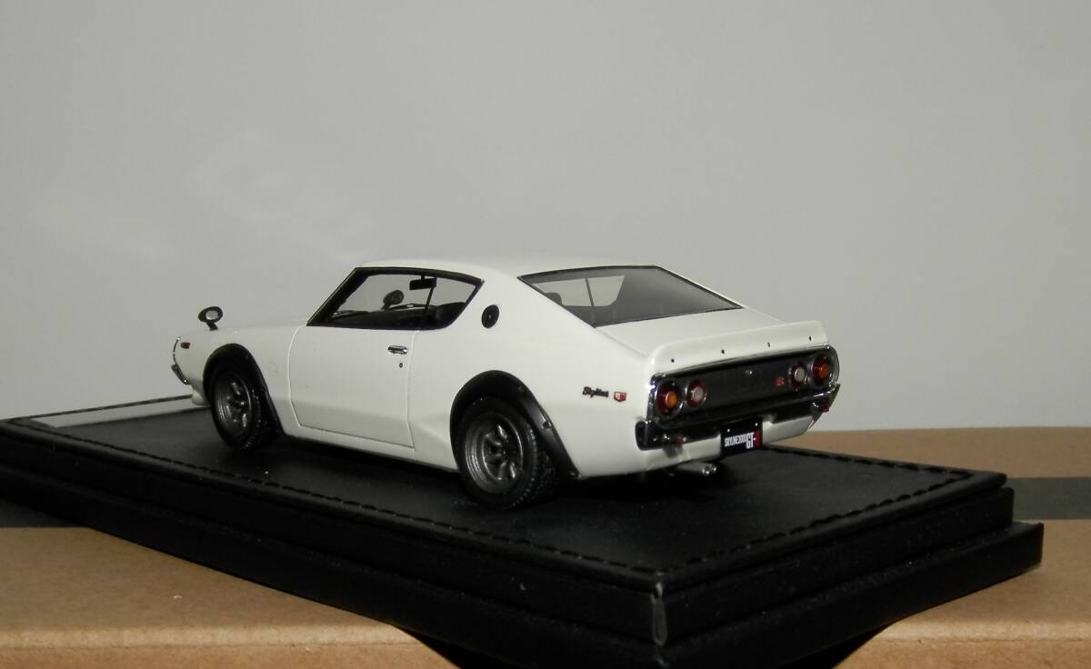 イグニッションモデル IG0037 1/43 Nissan SKYLINE 2000 GT-R （KPGC110） Whiteの画像4