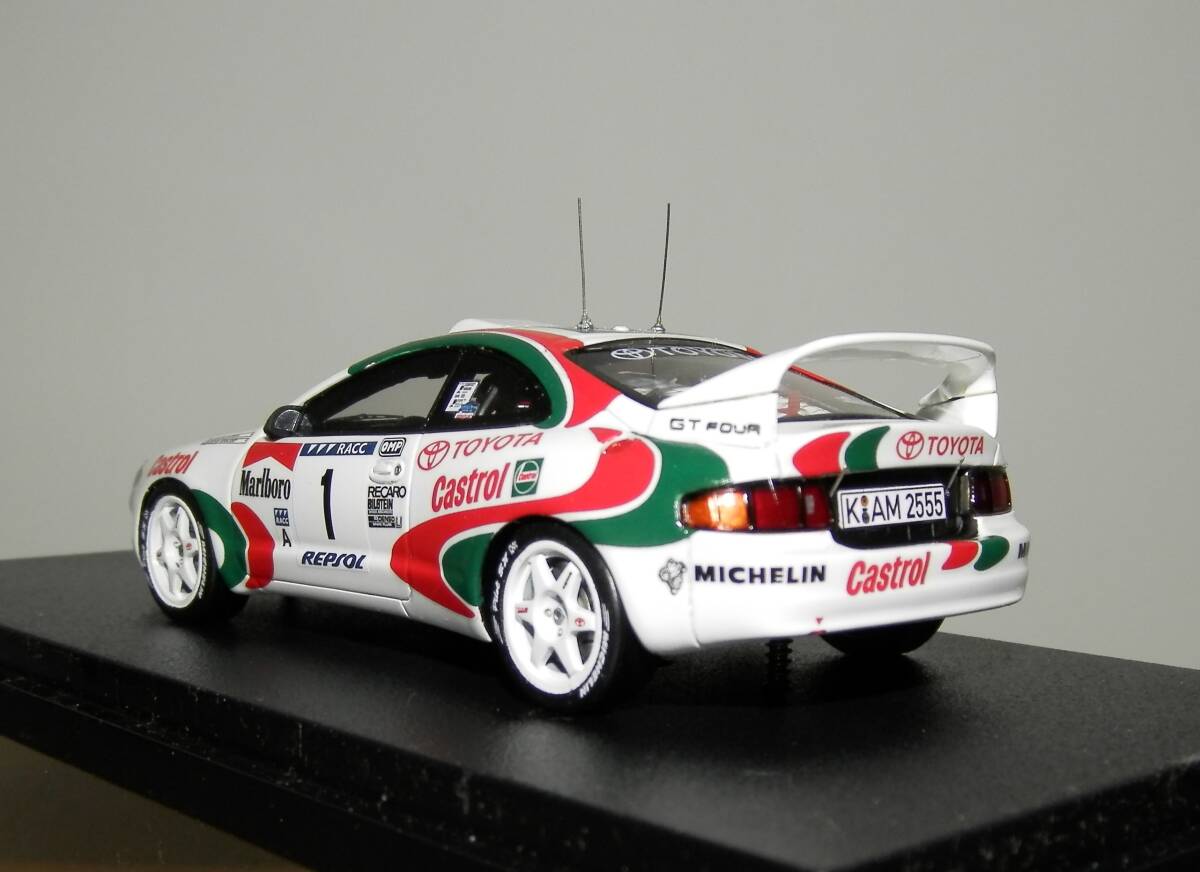 イグニッションモデル IG0063 1/43 Toyota Celica GT-Four (#1) 1995 Catalunyaの画像3