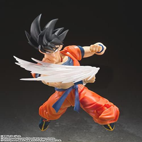 ● S.H.フィギュアーツ ドラゴンボールZ 孫悟空のエフェクトパーツセット 約140mm ABS&PVC製 塗装済み可動フィギュア ▼特価品▼_画像6