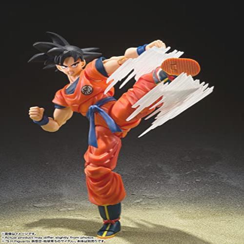 ● S.H.フィギュアーツ ドラゴンボールZ 孫悟空のエフェクトパーツセット 約140mm ABS&PVC製 塗装済み可動フィギュア ▼特価品▼_画像5