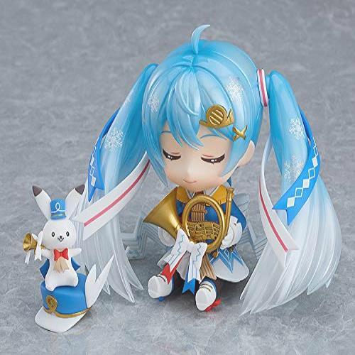 ● ねんどろいど キャラクター・ボーカル・シリーズ01 初音ミク 雪ミク Snow Parade Ver. ノンスケール ABS&PVC製_画像4