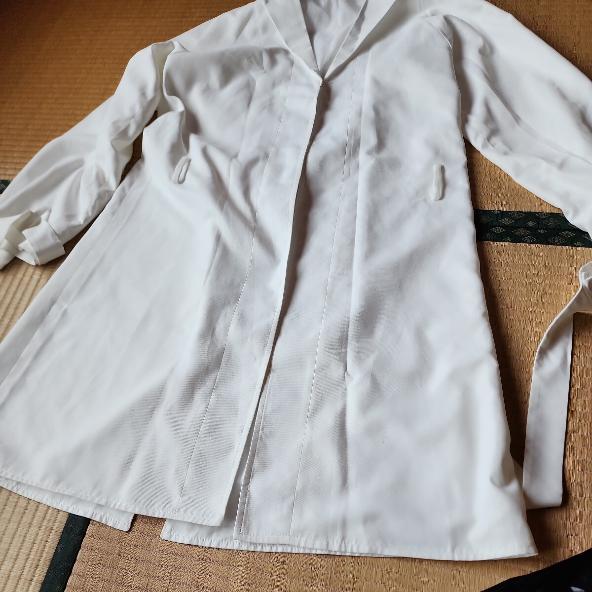 NIKKEmi - laM размер такой же и т.п. один иен старт костюмированная игра .. белый мягкость .. пальто . кожа детали аксессуары имеется чёрный фиолетовый длинный парик 