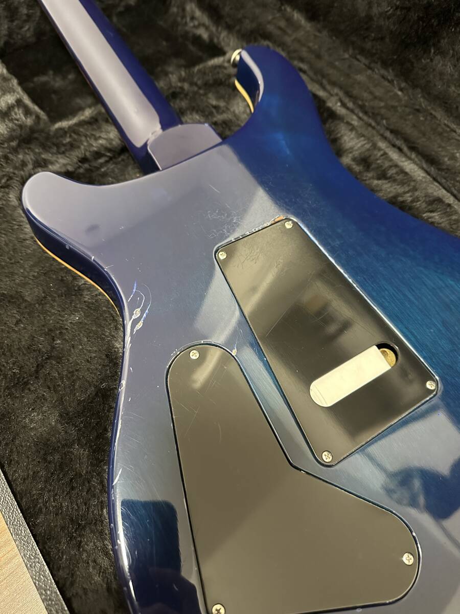 PRS ポールリードスミス CUSTOM24 10TOP BLUE BURST 3-WAY トグル　タップスイッチ付き_画像7