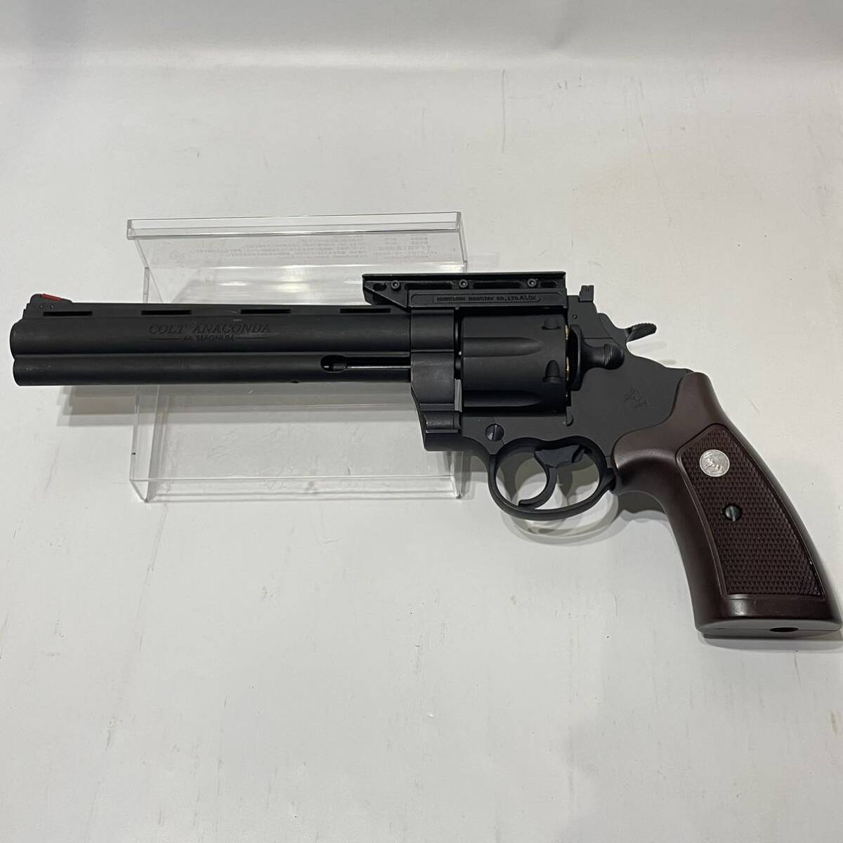 1円〜 マルシン MARUSHIN COLT ANACONDA コルトアナコンダ 44 MAGNUM マグナム ガスリボルバー ガスガン ジャンクの画像1