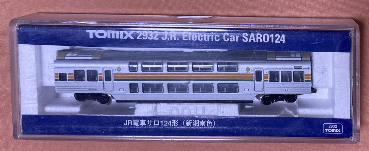 TOMIX トミックス 2932 ＪＲ電車　サロ124形 （新湘南色） _画像1