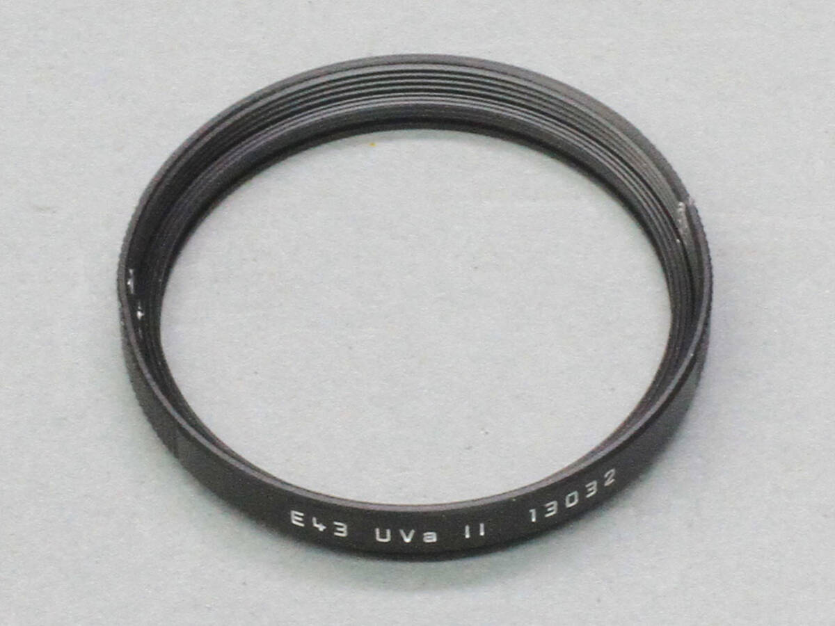 【69-5】LEICA Filter UVa Ⅱ E43 ライカフィルター UV  43mm 13032の画像4