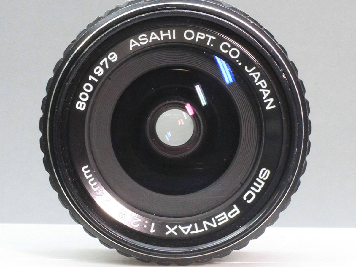 【09】ASAHI OPT.CO. SMC PENTAX M 1:2.8 24mm レンズ　アサヒペンタックス　Mマウント　24ｍｍ　F2.8_画像6