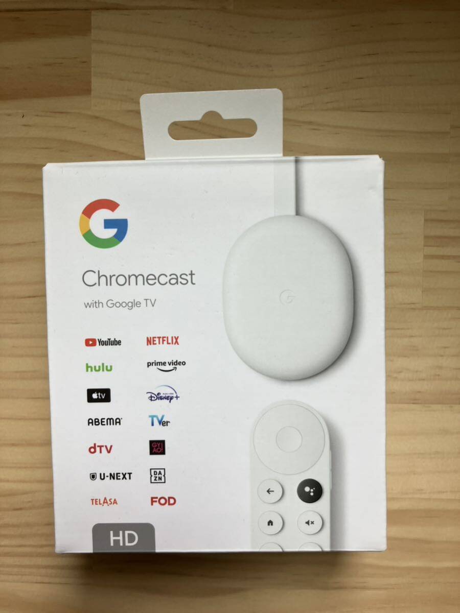 【送料無料】Google グーグル GA03131-JP 2Kモデル [Chromecast with Google TV HD]クロームキャスト スマホTV出力 美品の画像2