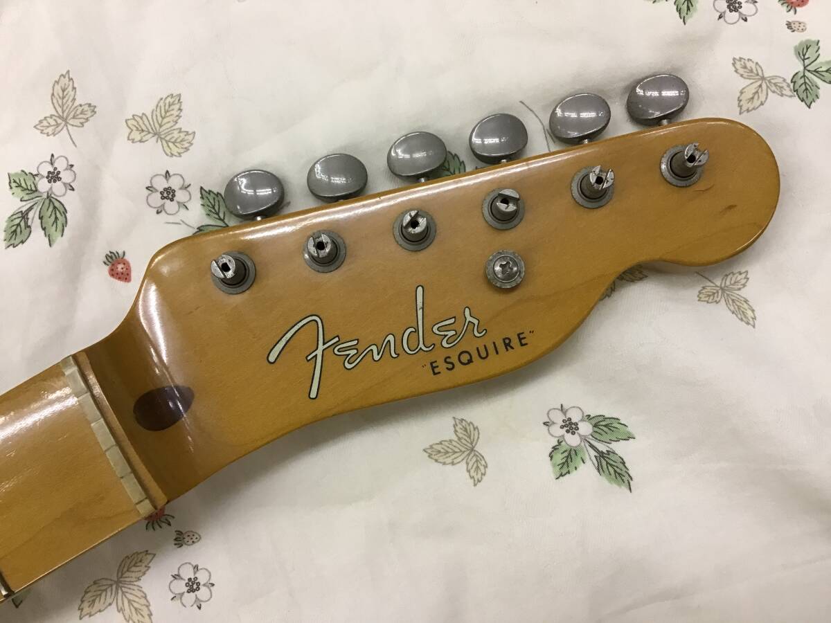 Fender Japan Esquire フェンダージャパン エスクワイアーのネック フジゲン製の画像2