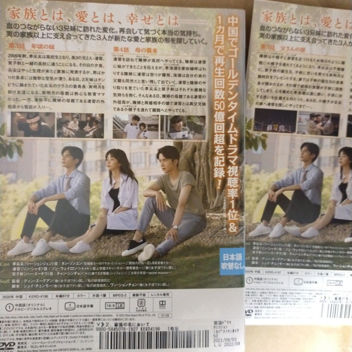 家族の名においてdvd全巻セット全20巻 中国ドラマ