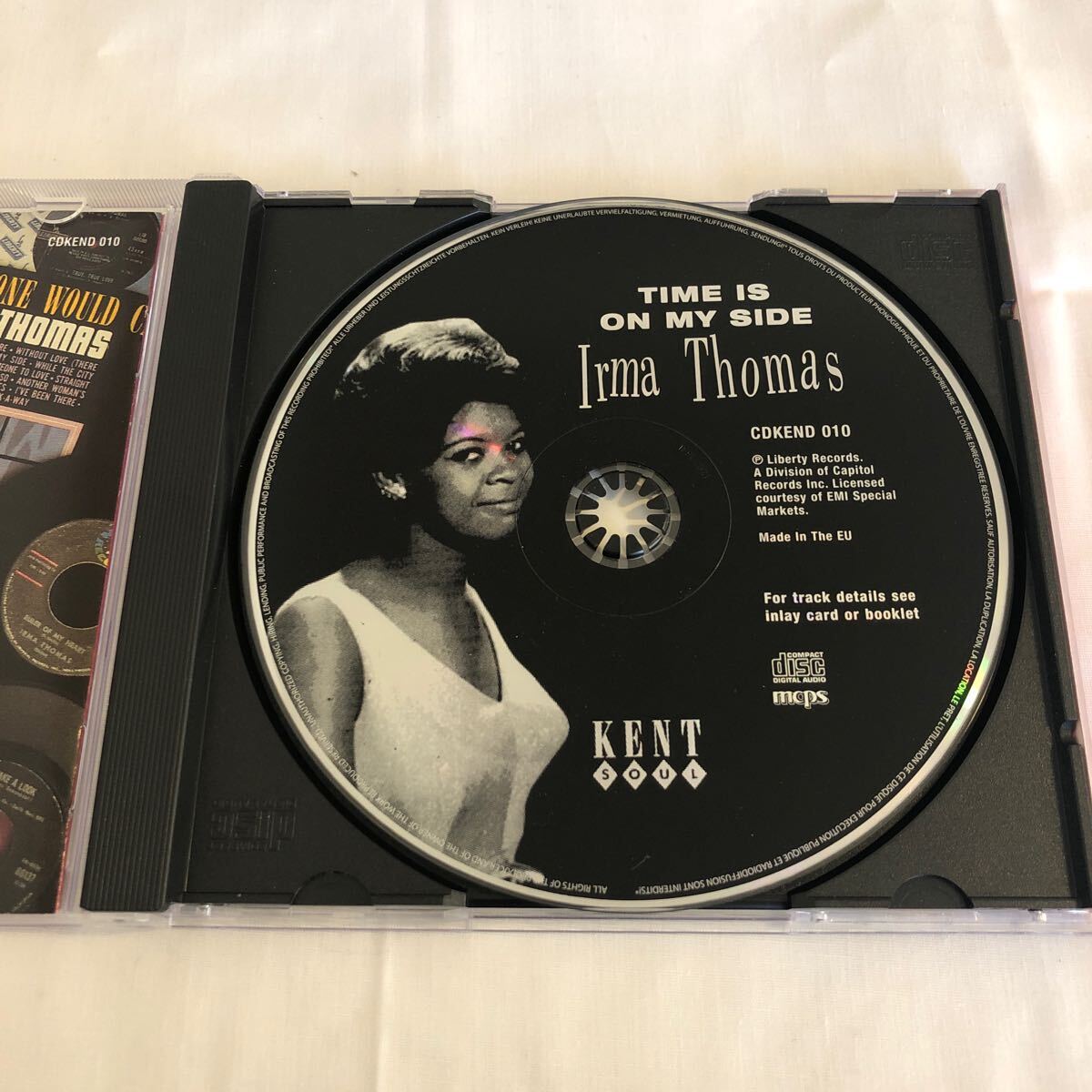  【サイン入り】 irma thomas/time is on my side アーマ・トーマス_画像3