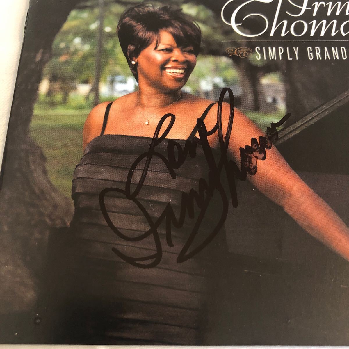  【サイン入り】 irma thomas/simply grand アーマ・トーマス_画像4