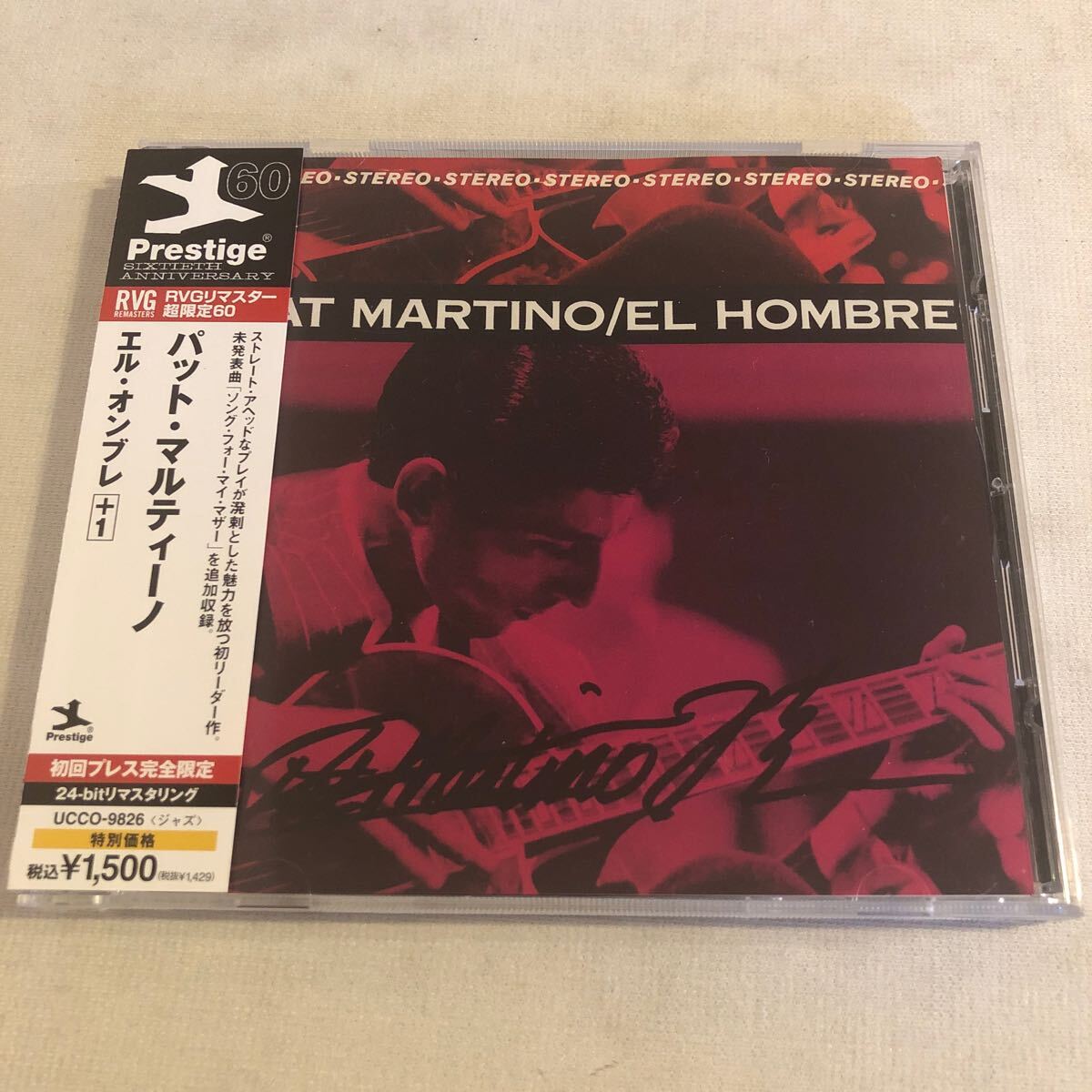 【サイン入り】パット・マルティーノ／エル・オンブレ+1 pat martino el hombreの画像1