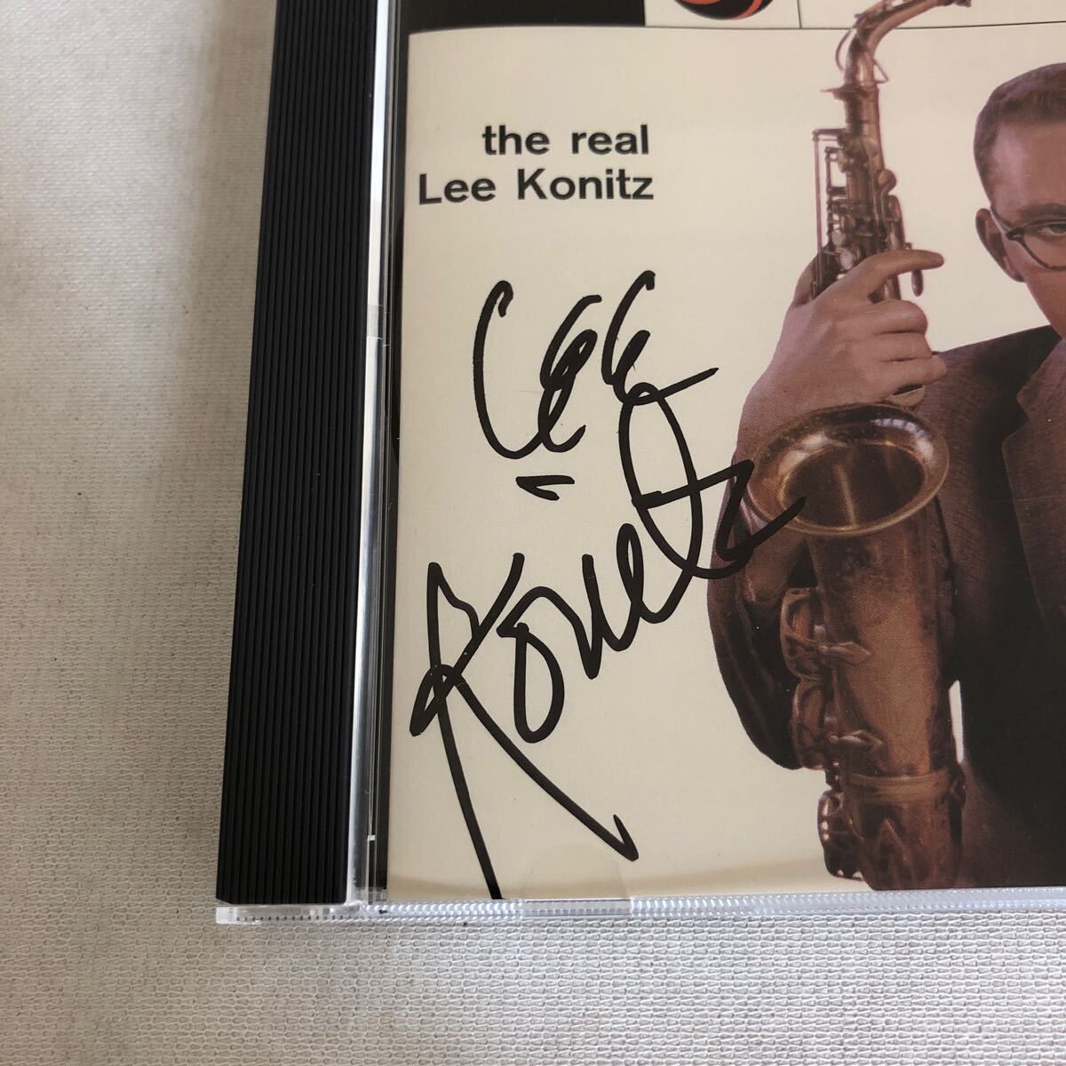 【サイン入り】リー・コニッツ／リアル・リー・コニッツ lee konitzの画像3