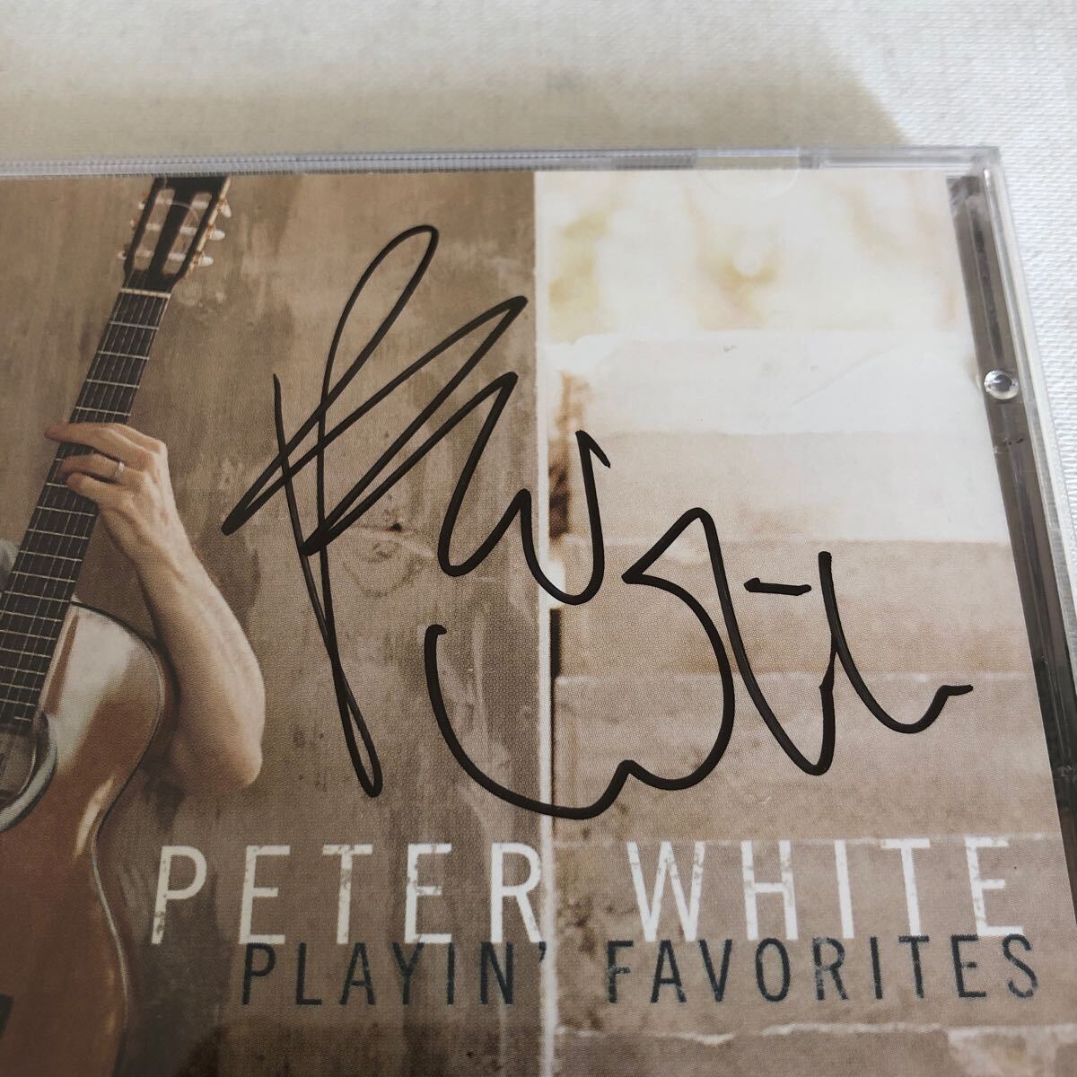 【サイン入り】peter white/playin' favorites ピーター・ホワイトの画像3