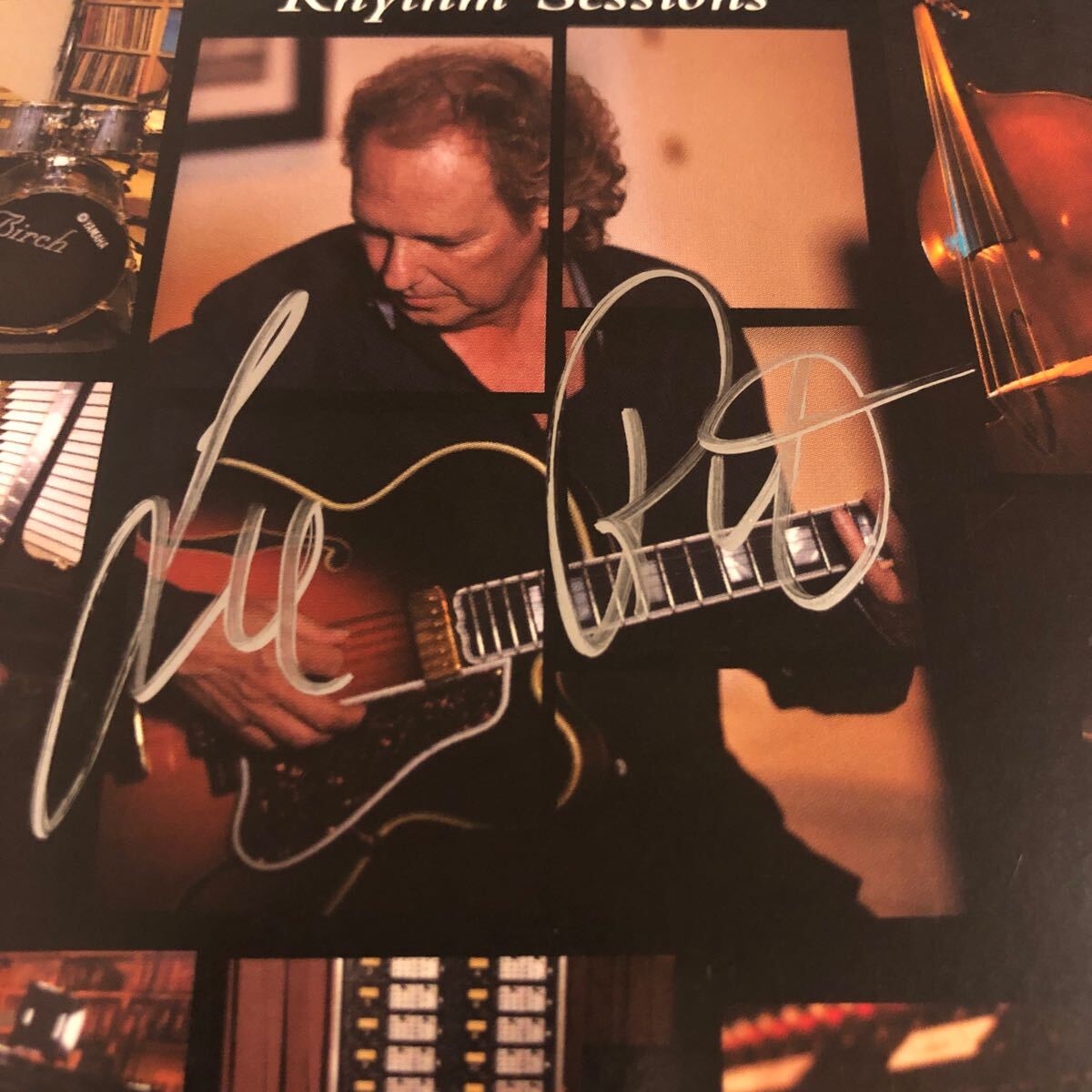 【サイン入り】lee ritenour/rhythm sessions リー・リトナーの画像3