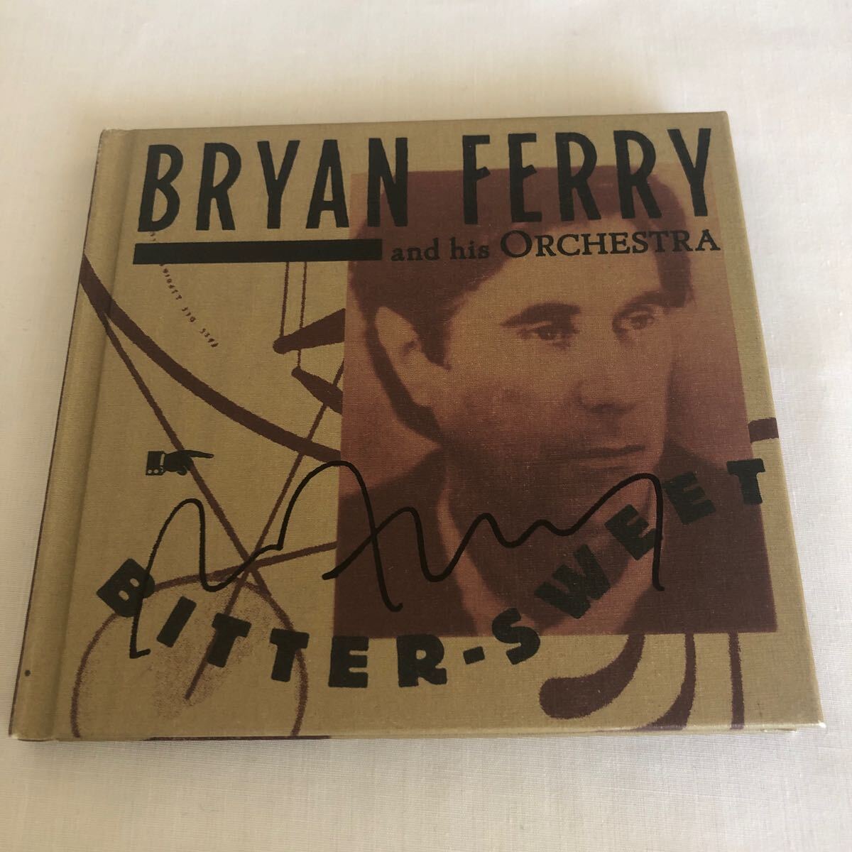 【サイン入り】bryan ferry/bitter-sweet ブライアン・フェリー ロキシー・ミュージック roxy musicの画像1