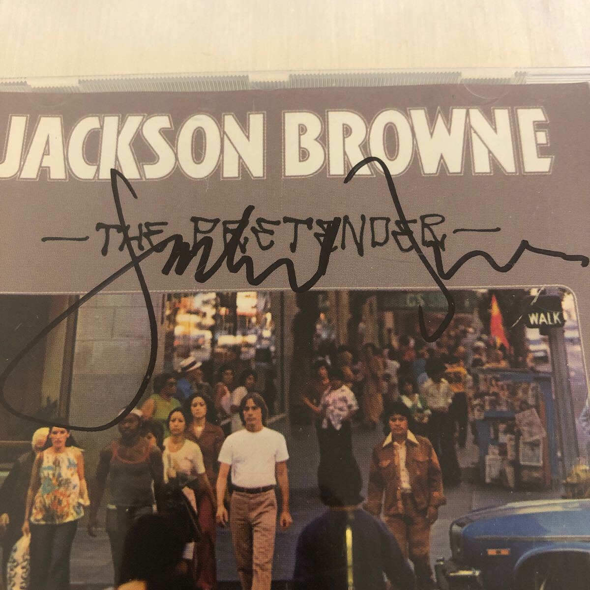 【サイン入り】jackson brown/the pretender ジャクソン・ブラウンの画像2