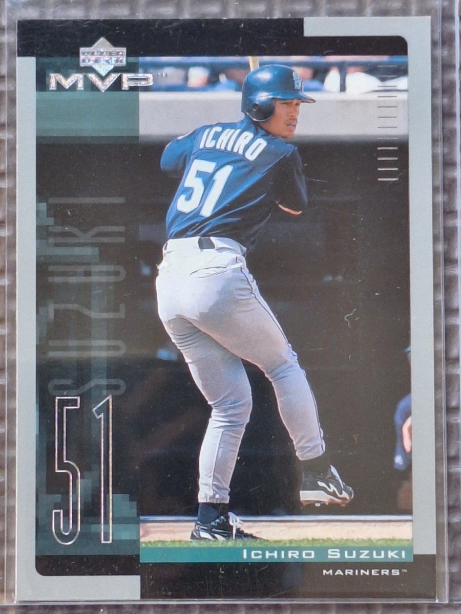 2001 Upper Deck MVP #60 ICHIRO SUZUKI RC Seattle Mariners Orix Blue Waveの画像1