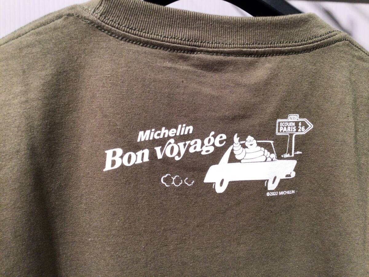 [ новый товар не использовался товар ]MICHELIN( Michelin ) футболка * гид viva n dam Michelin T-Shirts Guide оливковый L размер 220210