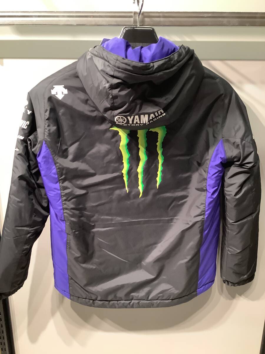 【限定品】YAMAHA MotoGP ファクトリーレーシング オフィシャルチームウェア 2019年モデル Team AUTHENTIC パーカージャケット Sサイズ_画像3