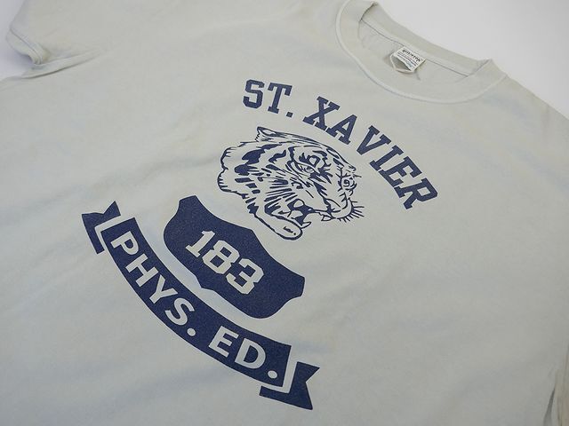 【送料無料 35%OFF】HOUSTON ヒューストン ピグメント ヘビーウェイト プリントTシャツ「XAVIER」 NO.22104 NATURAL_XLサイズ_画像4