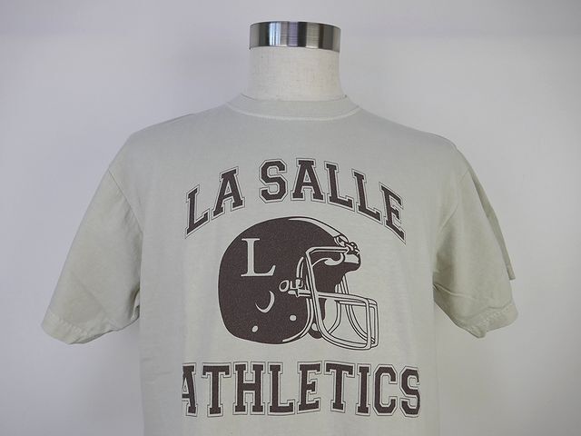 【送料無料 35%OFF】HOUSTON ヒューストン ピグメント ヘビーウェイト プリントTシャツ「LASALLE」 NO.22105 NATURAL_Mサイズ_画像2