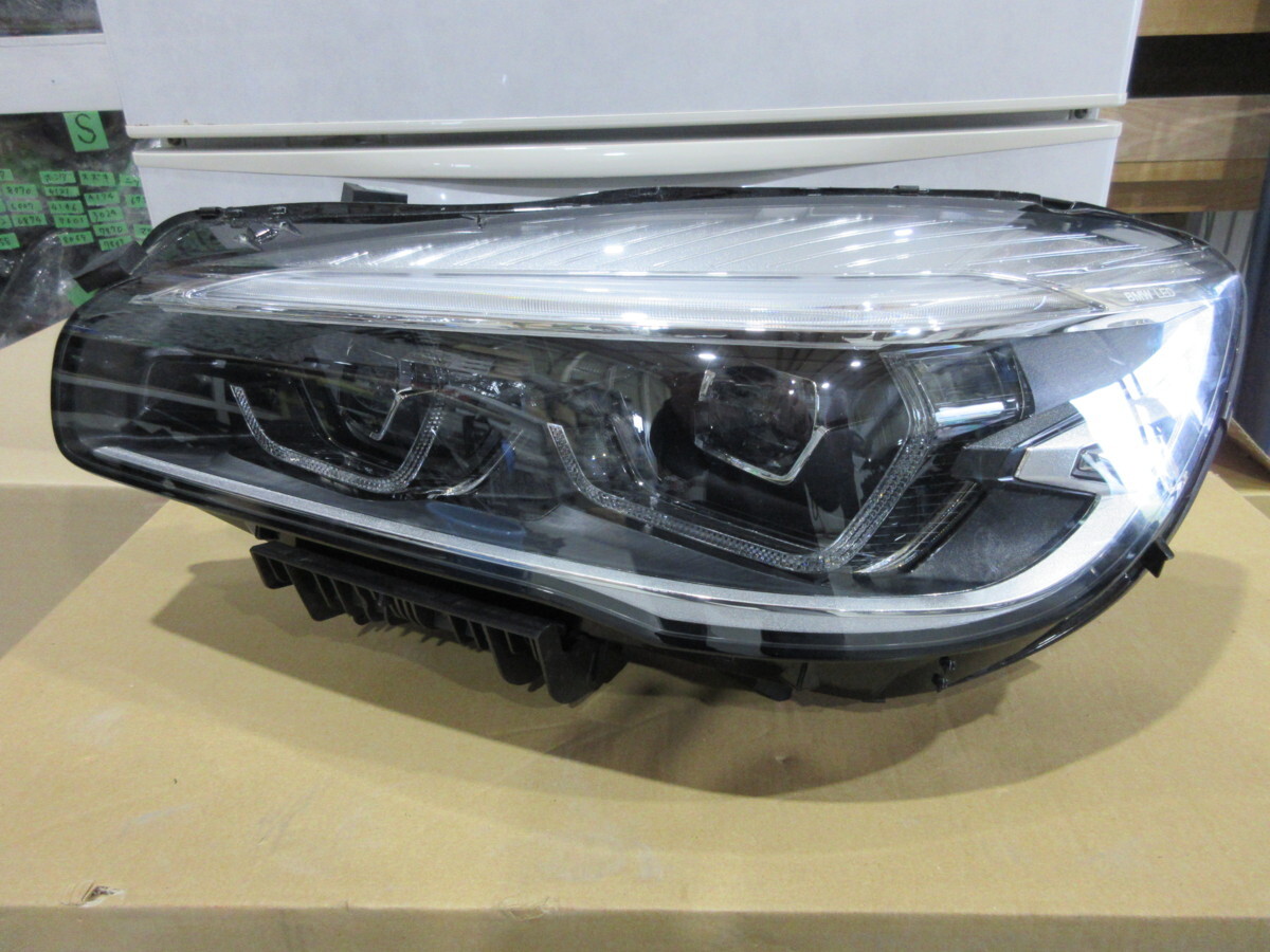 ◆BMW　２シリーズ　F45　F46　後期　LCI　左　LED　ヘッドライト　【8130】◆_画像1